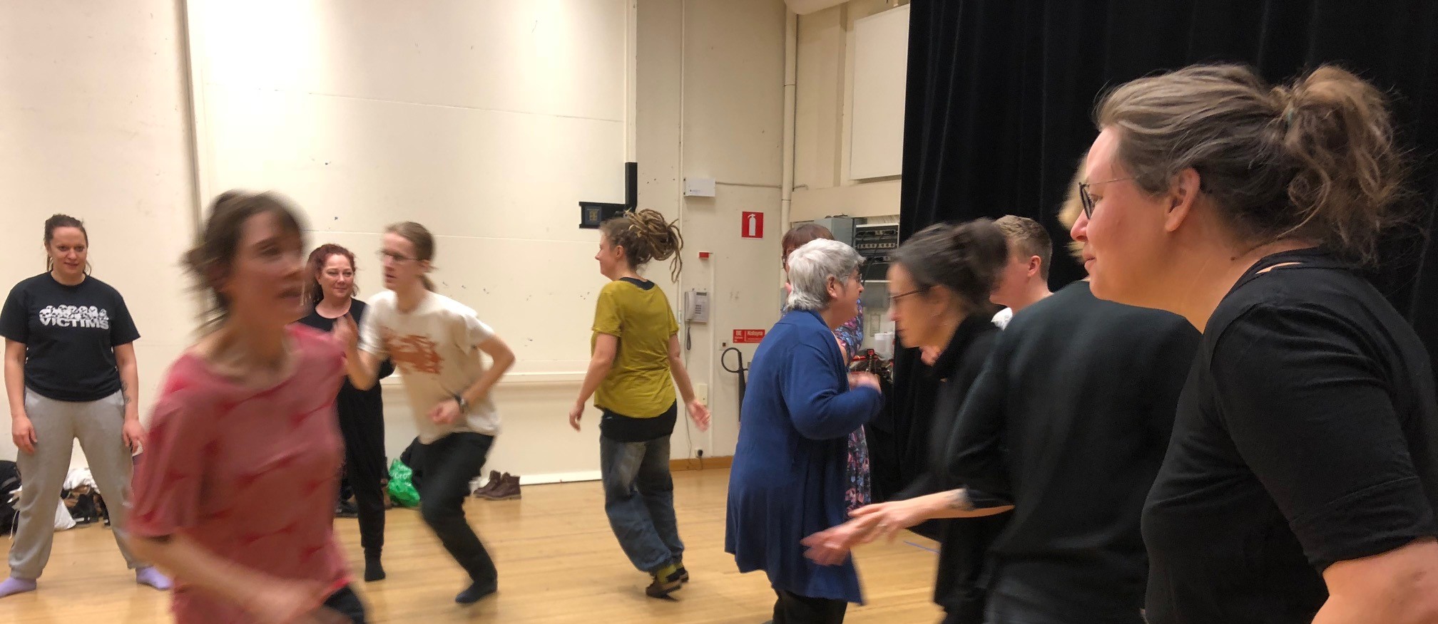 Improvisationskurs, workshop på ett evenemang